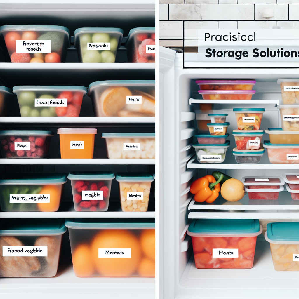 Freezer organization